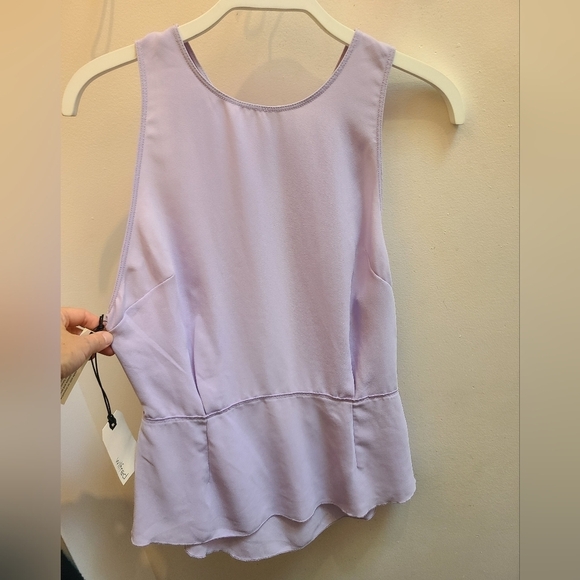 Nwt - Artizia / Wilfred -  Lavender Sleeveless Blouse - Size 6 - Picture 3 of 8